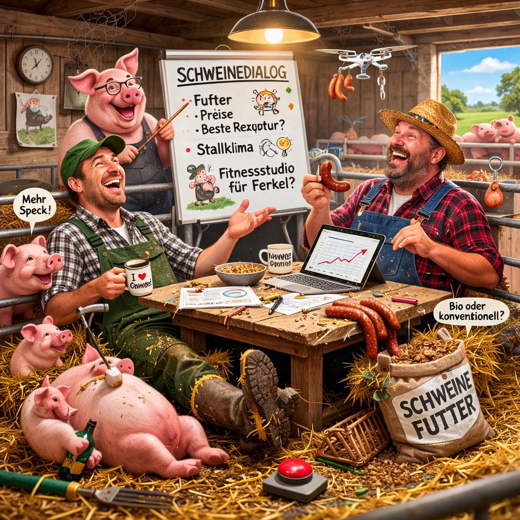 Schweinedialog Szene